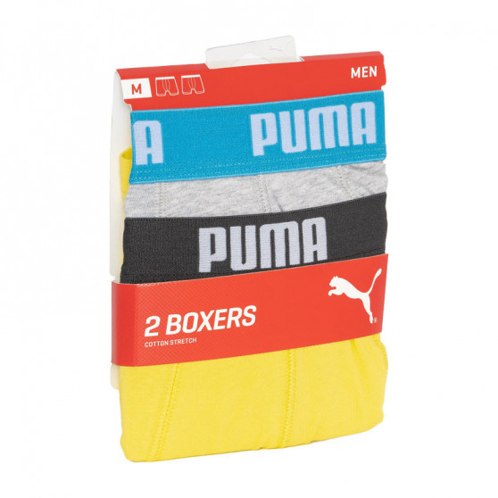 2PACK tarka Puma férfi boxeralsó (521015001 006)