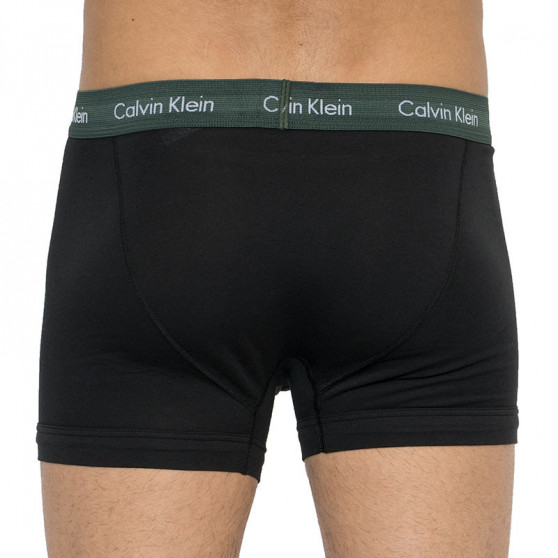 3PACK fekete Calvin Klein férfi boxeralsó (U2662G-ORA)