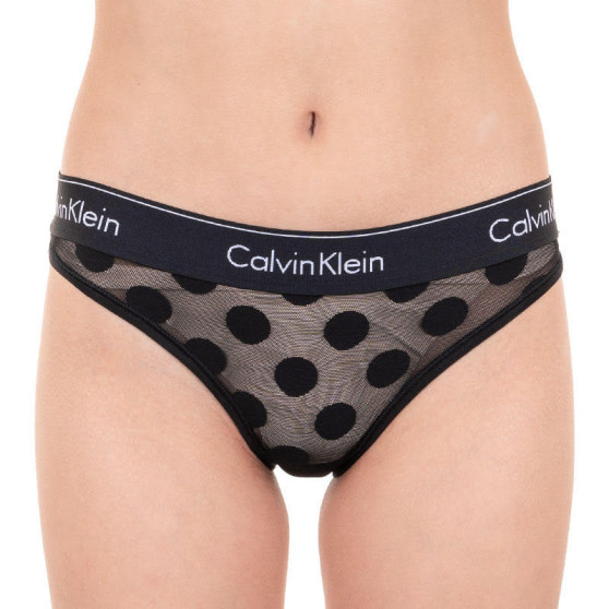 Calvin Klein Fekete  női bugyi (QF5850E-6WA)