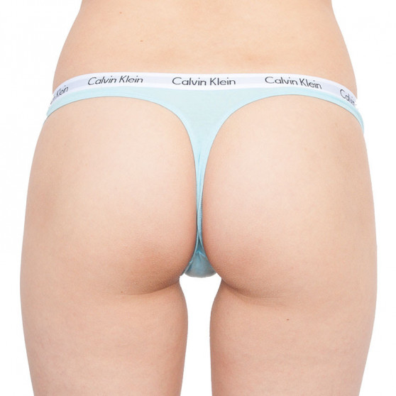 3PACK tarka Calvin Klein női tanga (QD3587E-QT6)