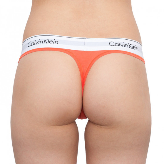 Calvin Klein Narancssárga  női tanga (F3786E-GPT)