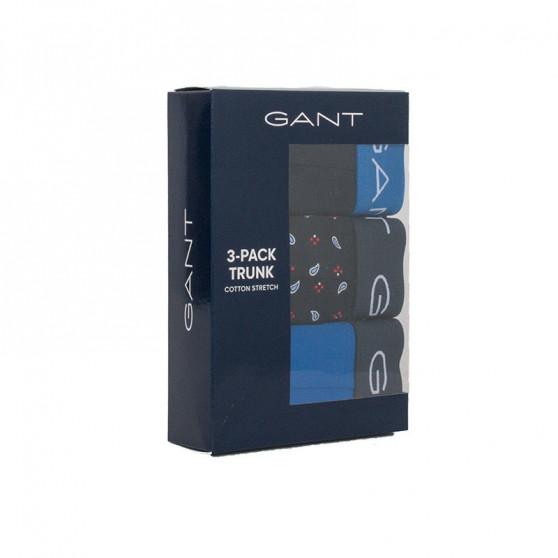 3PACK többszínű Gant férfi boxeralsó (902013233-410)
