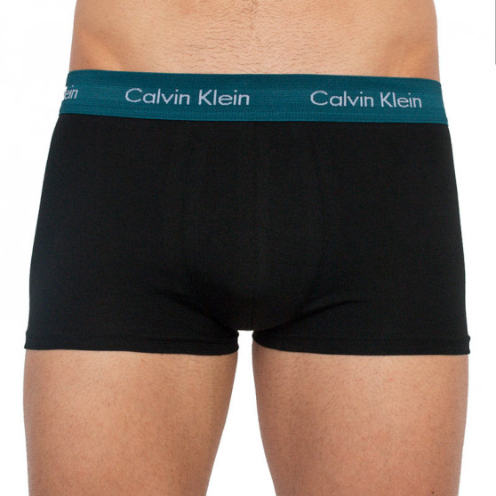 3PACK fekete Calvin Klein férfi boxeralsó (U2664G-SZM)