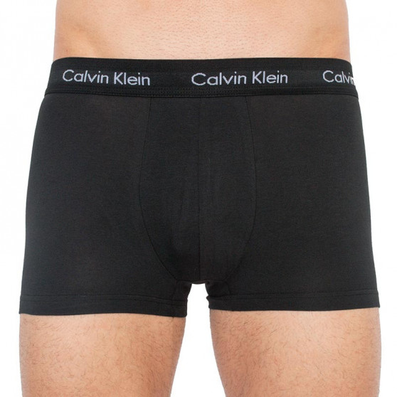 3PACK fekete Calvin Klein férfi boxeralsó (U2664G-BAL)