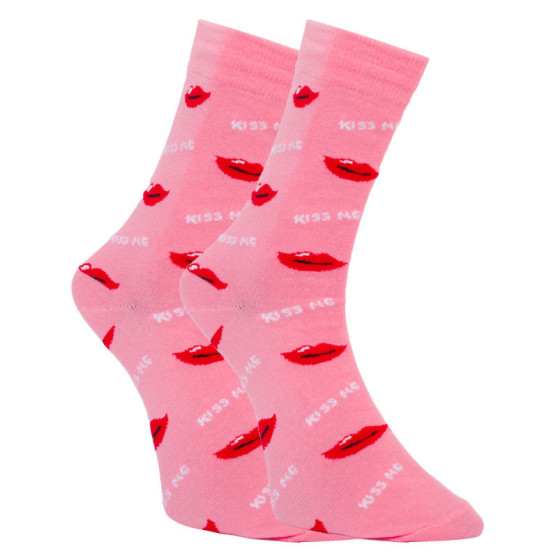 Boldog zoknik Dots Socks csókokkal (DTS-SX-491-R)