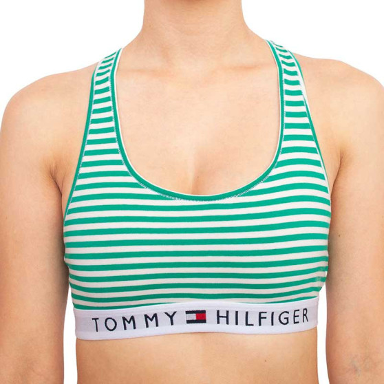 Tommy Hilfiger Zöld csíkos  női melltartó (UW0UW02348 0IK)