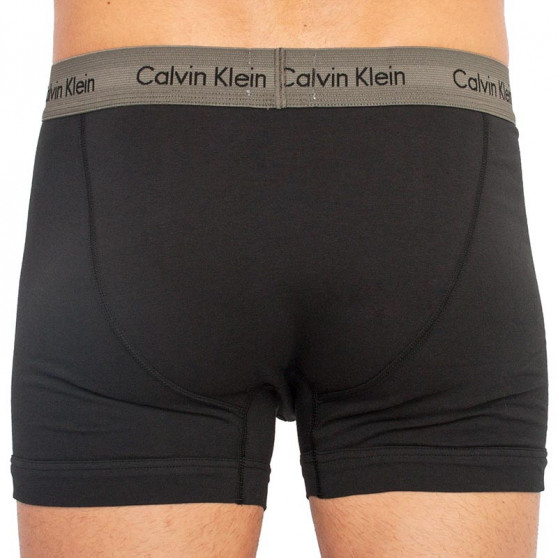 3PACK fekete Calvin Klein férfi boxeralsó (U2662G-LMB)