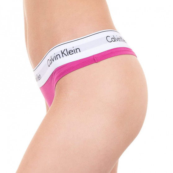 Rózsaszín Calvin Klein női tanga (F3786E BM6)