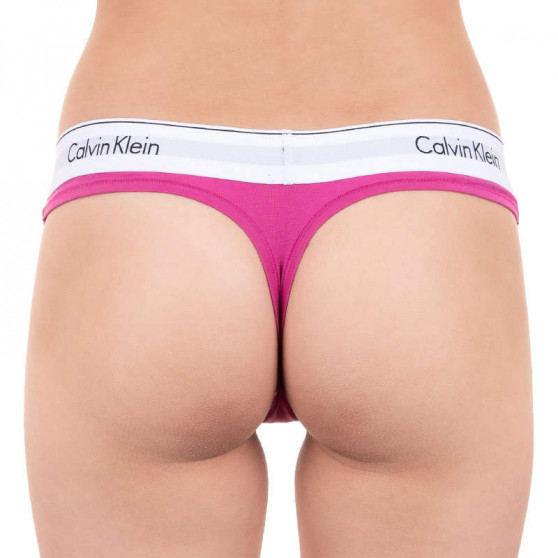 Rózsaszín Calvin Klein női tanga (F3786E BM6)