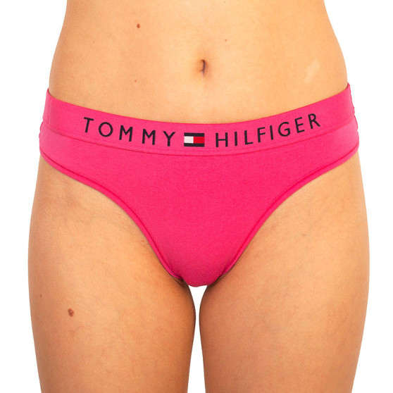 Rózsaszín Tommy Hilfiger női tanga (UW0UW01555 TD0)