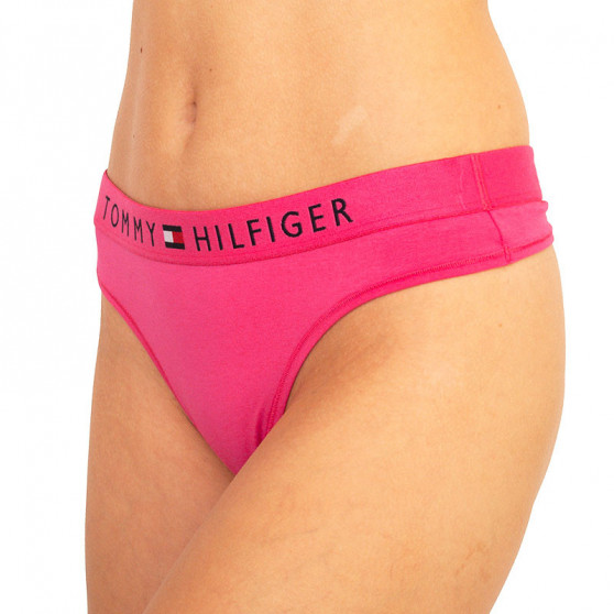 Rózsaszín Tommy Hilfiger női tanga (UW0UW01555 TD0)