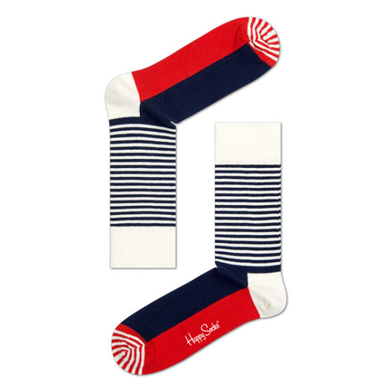 Zokni Happy Socks Fél csíkos zokni (SH01-068)