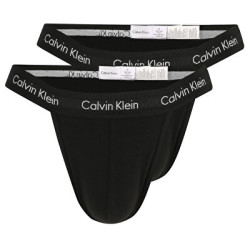 2PACK Férfitanga Calvin Klein Fekete (NB2208A-001)