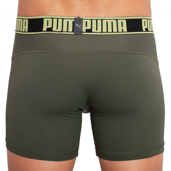 2PACK Zöld férfi Pumasport bokszer (671018001 002)