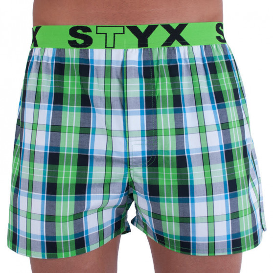 10PACK Férfi klasszikus boxeralsó Styx sport gumi több színű (B7171839070911517)