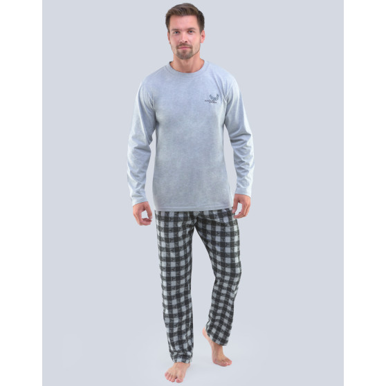 Gino Szürke  férfi pizsama (79103)