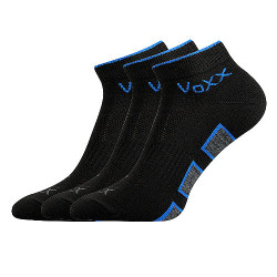 3PACK fekete VoXX zokni (Dukaton silproX)