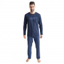 Gino Sötétkék  férfi pizsama (79095)