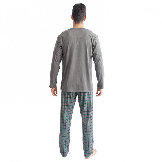 Gino Sötétkék  férfi pizsama (79095)