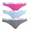 3PACK tarka Calvin Klein női alsók (QD3588E-AK3)