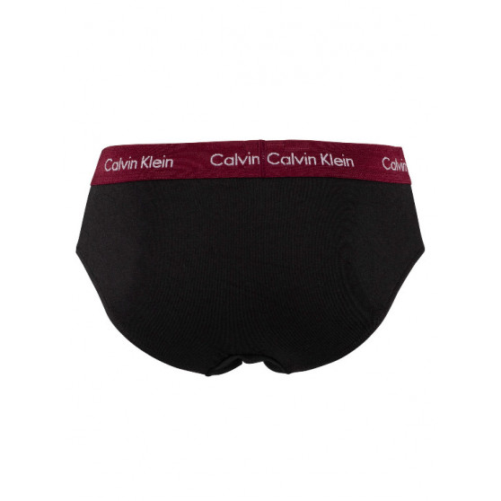3PACK Fekete Calvin Klein férfi slip alsónadrág (U2661G-9IJ)