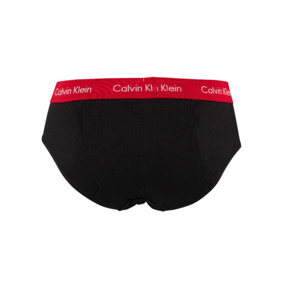 3PACK Fekete Calvin Klein férfi slip alsónadrág (U2661G-9IJ)