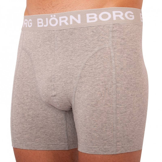 3PACK többszínű Bjorn Borg férfi boxeralsó (2031-1021-70121)