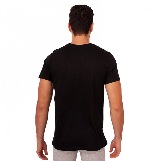 3PACK Fekete Calvin Klein férfi póló (NB4011E-001)