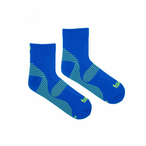 Vidám sport kompressziós zokni Fusakle boka kék (--0766)