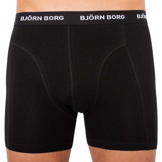 5PACK fekete Bjorn Borg férfi boxeralsó (9999-1026-90012)