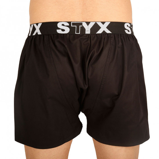 Férfi klasszikus boxeralsó Styx sport gumi (B960)