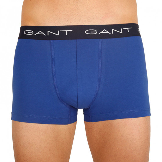 3PACK kék Gant férfi boxeralsó (902113003-422)