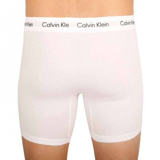 3PACK fehér Calvin Klein férfi boxeralsó (NB1770A-100)