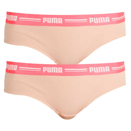 2PACK rózsaszín Puma női brazil alsó (603043001 004)