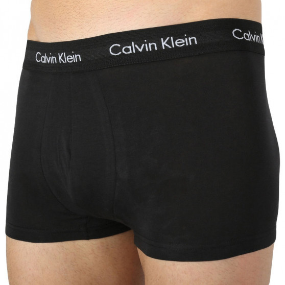 5PACK fekete Calvin Klein férfi boxeralsó (NB2877A-XWB)