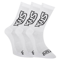 3PACK fehér Styx hosszú zokni (HV10616161)
