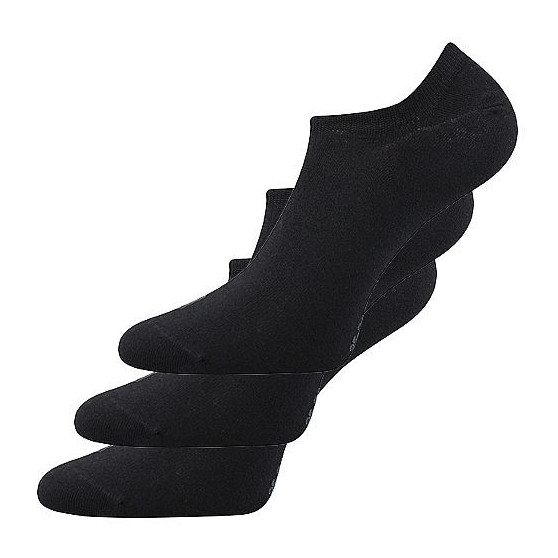 3PACK fekete Lonka zokni (Dexi)