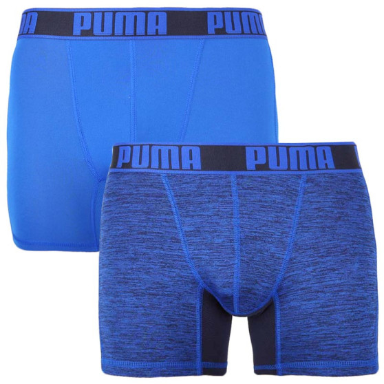 2PACK férfi boxeralsó Puma sport kék (671018001 003)