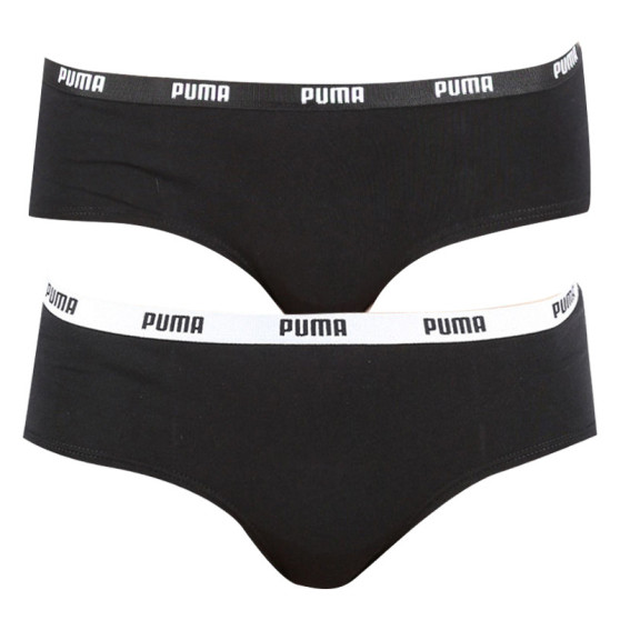 2PACK fekete Puma női alsók (603032001 200)
