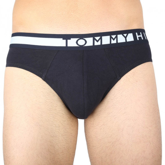 3PACK sötétkék Tommy Hilfiger férfi slip alsónadrág (UM0UM01227 0S5)