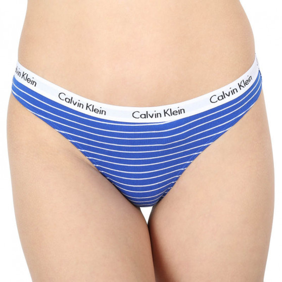 3PACK tarka Calvin Klein női tanga (QD3587E-JMO)