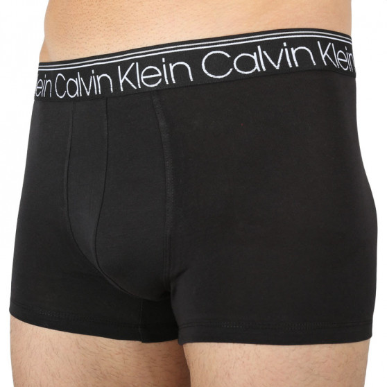 3PACK fekete Calvin Klein férfi boxeralsó (NB2336A-T6B)