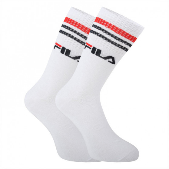 3PACK fehér Fila zokni (F9090-300)