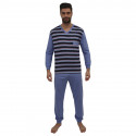 Nagyméretű kék Foltýn férfi pizsama (FPDN8)