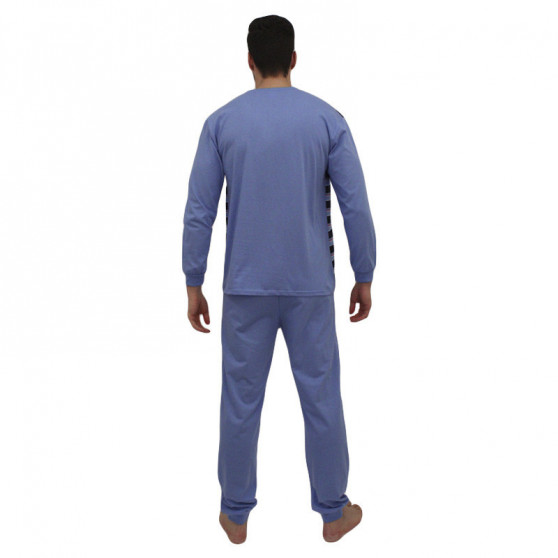 Nagyméretű kék Foltýn férfi pizsama (FPDN8)