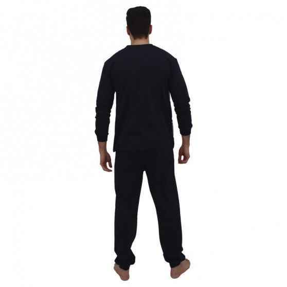 Nagyméretű kék Foltýn férfi pizsama (FPDN6)