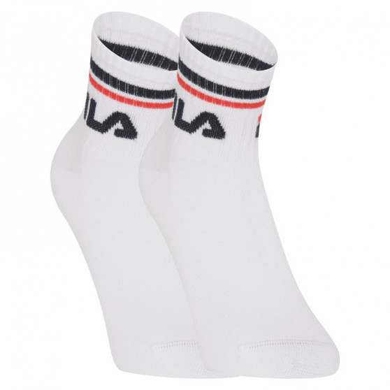 3PACK fehér Fila zokni (F9398-300)