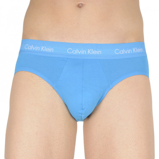 5PACK Férfi slip alsónadrág Calvin Klein tarka (NB2040A-K5K)