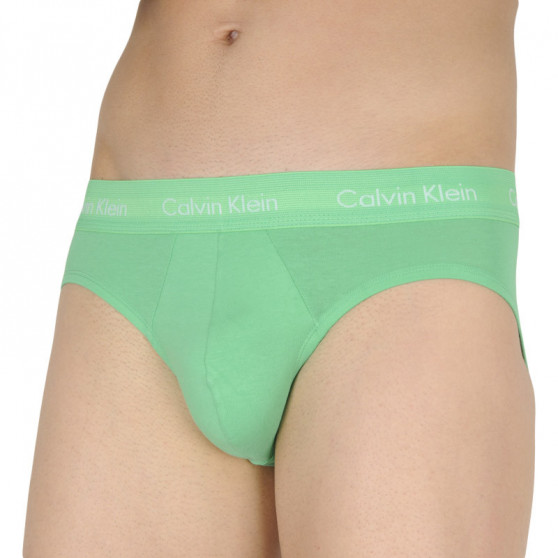 5PACK Férfi slip alsónadrág Calvin Klein tarka (NB2040A-K5K)