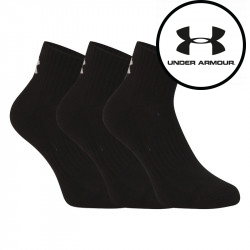 3PACK fekete Under Armour zokni (1358344 001)